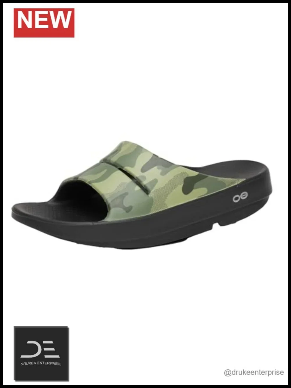 Recovery Slide Sandals - Unisex OOfoam Technology Patented Footbed Sport Slides